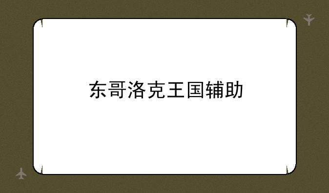东哥洛克王国辅助