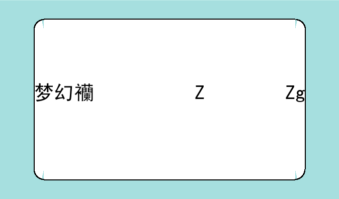 梦幻西游新资料片