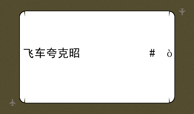 飞车夸克是什么？