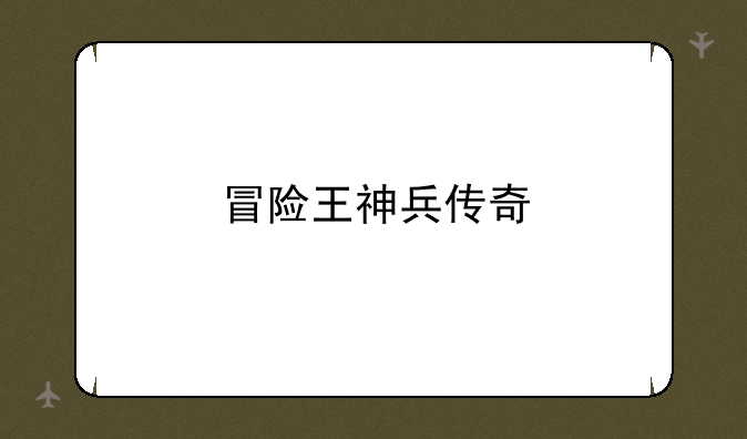 冒险王神兵传奇