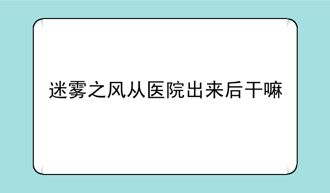 迷雾之风从医院出来后干嘛