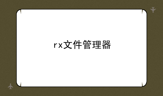 rx文件管理器