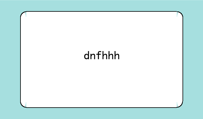 dnfhhh
