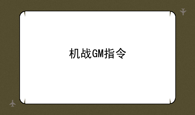 机战GM指令